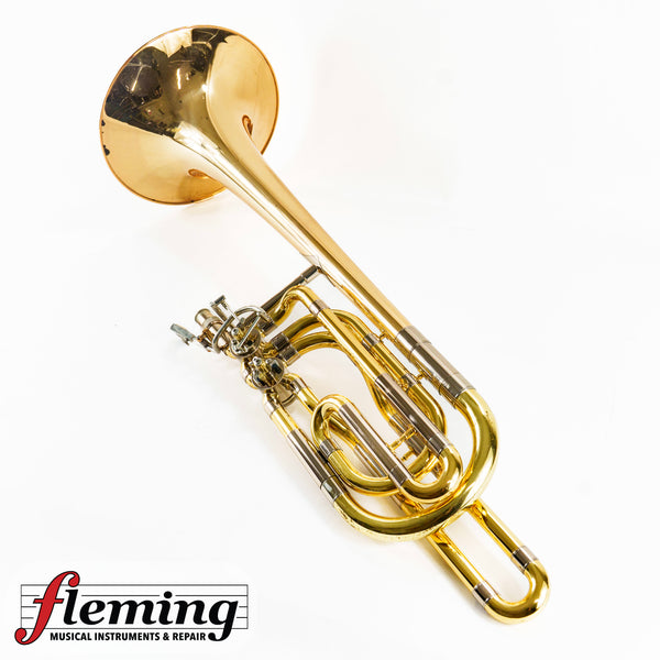 Yamaha YBL-613 Professional Bass Trombone - Dependent Double Valve, Lacquer