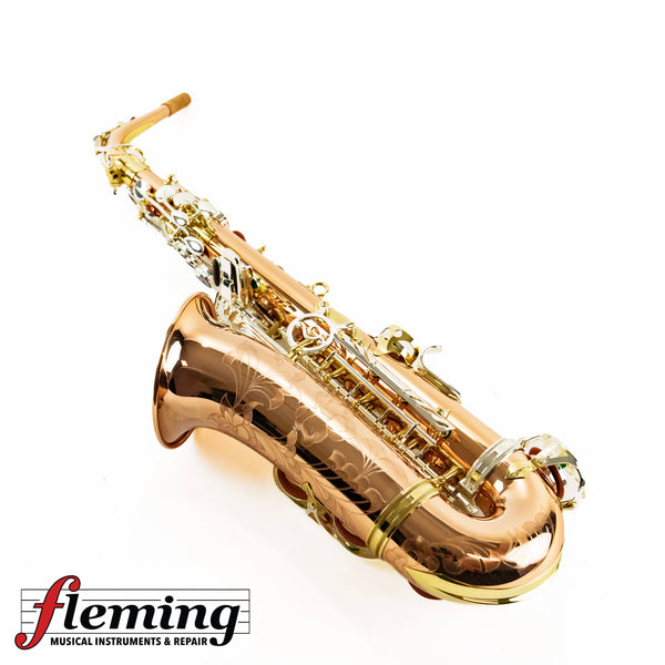 P.Mauriat Venus Professional Copper Body Alto Saxophone - Copper Alloy Body, Silver Plated Keys