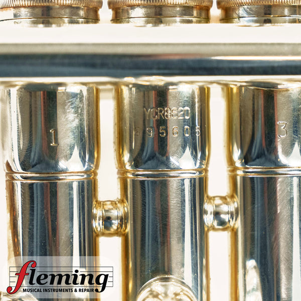 Yamaha YCR-8620S Professional Eb Soprano Cornet - Silver Plate