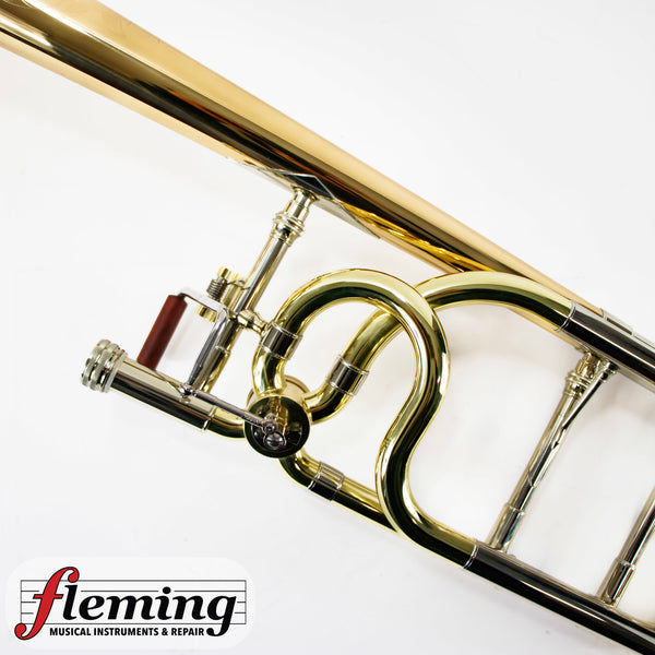 S.E. Shires TBQ30GR Tenor Trombone - Gold Brass Bell & Rotary Valve
