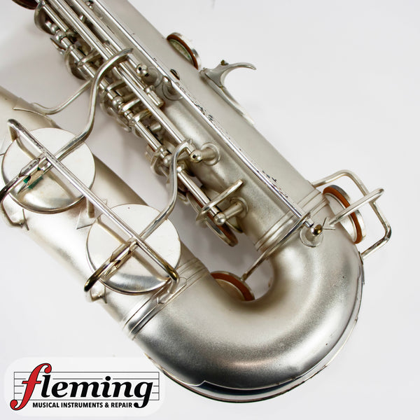 Conn "New Wonder" Transitional Alto Saxophone - Silver Plate with Gold Wash Bell