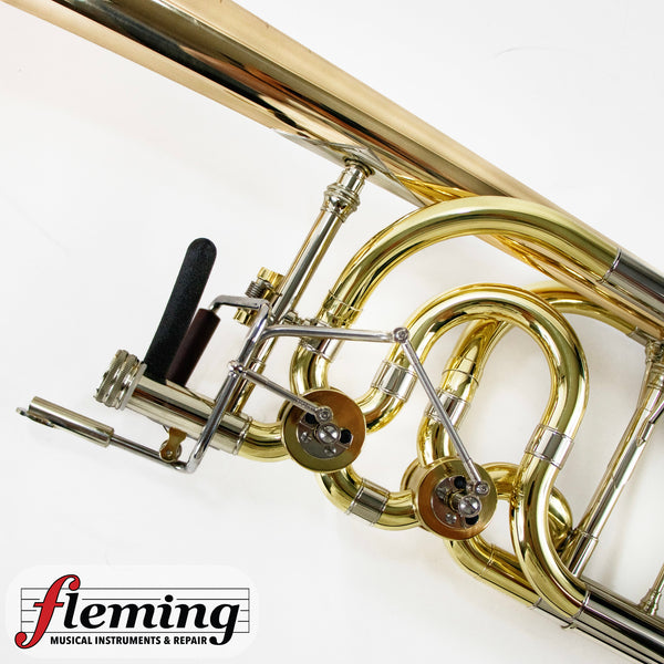S.E. Shires TBQ36GR Q Series Bass Trombone - Gold Brass Bell