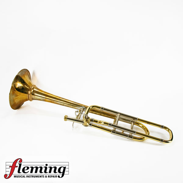 Bach Stradivarius 42G Tenor Trombone - Detachable Bell, Gold Brass, Ex-USAF