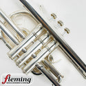 Bach Stradivarius Model 181ML #37 Bell "Long Model" Cornet - Silver Plate