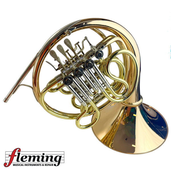 C.G. Conn 10D "Symphony" Professional Double French Horn - Detachable Screw Bell, Lacquer (Ex-USAF)