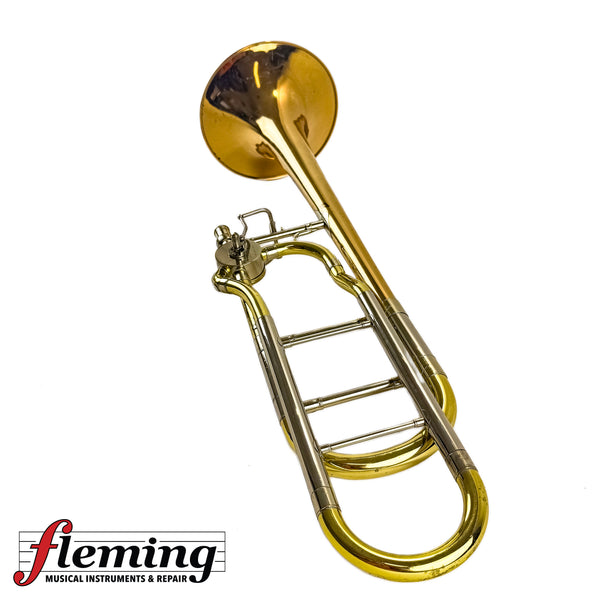 Pre-Owned C.G. Conn 88HCL "Christian Lindberg" Professional Bb/F Tenor Trombone - Rose Brass Bell