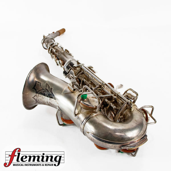 King Soprano Saxophone Curved Bell