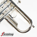 S.E. Shires Q10RS Professional Bb Trumpet - Silver Plate
