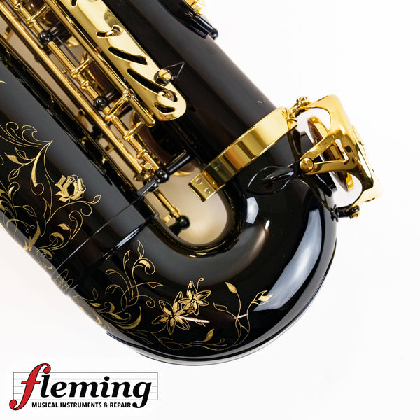 Henri Selmer Paris Super Action 80 Series II Alto Saxophone - Black Lacquer (Competition Demo / Open Box Model)