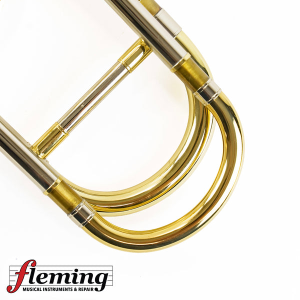 Adams Custom TB1 Professional Tenor Trombone - Two-Tone Rose Brass/Silver (Serial #055)