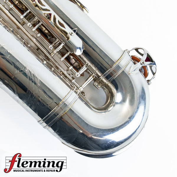 Pre-Owned Yamaha YTS-875EX Custom EX Professional Tenor Saxophone - Silver Plated