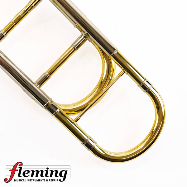 Yamaha Xeno YSL-882GOR Professional Tenor Trombone - Rose/Gold Brass Bell &amp; Open Wrap