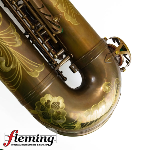 P. Mauriat PMXT-66RUL Professional Tenor Saxophone - Unlacquered Raw Brass
