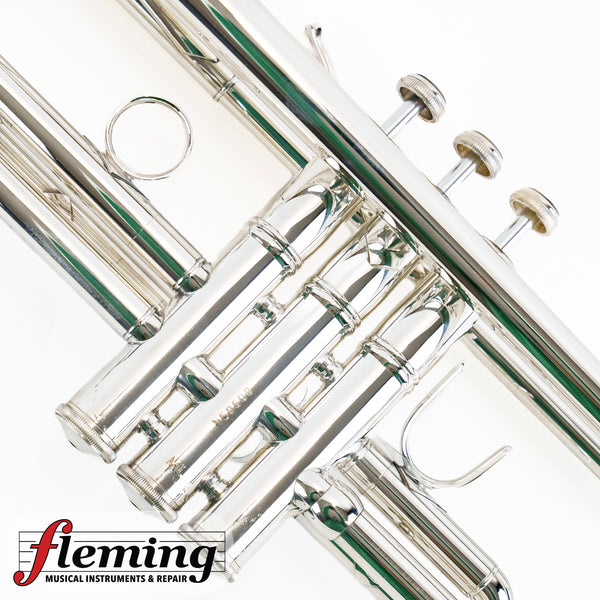 Vincent Bach Stradivarius 180S37 Professional Bb Trumpet - Silver Plated