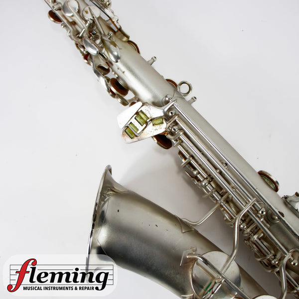 Conn "New Wonder" Transitional Alto Saxophone - Silver Plate with Gold Wash Bell