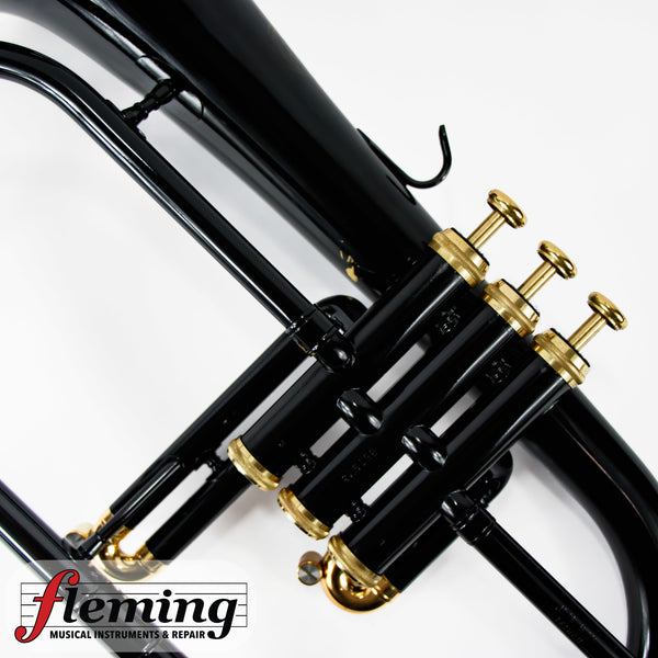 Jupiter JFH-846 Flugelhorn - Black Lacquer