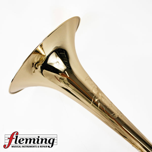 S.E. Shires TBQ36GR Q Series Bass Trombone - Gold Brass Bell