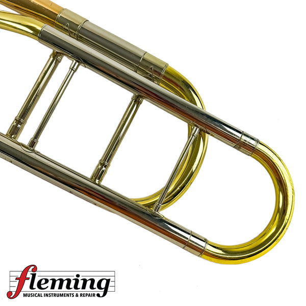 Pre-Owned C.G. Conn 88HCL "Christian Lindberg" Professional Bb/F Tenor Trombone - Rose Brass Bell