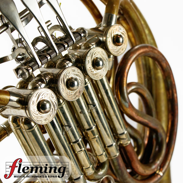 Yamaha YHR-667VS Custom Double French Horn - Unlacquered (Ex-USAF)