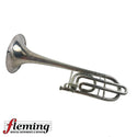 1958 C.G. Conn 72H "Artist" Professional Single-Rotor Bass Trombone - Silver Plated with Gold Wash Bell Flare