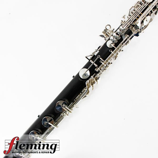 Backun Model Q Bass Clarinet Low C, Grenadilla, Silver-Plated Keys