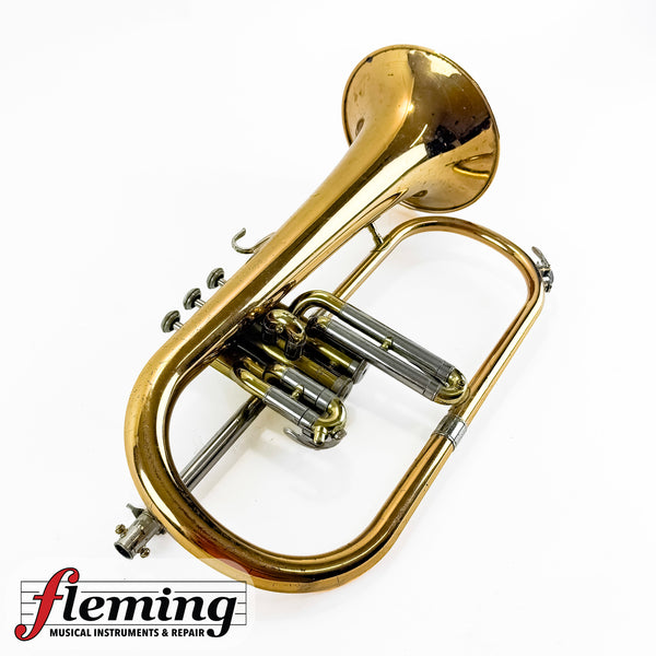 Yamaha YFH-631 Professional Bb Flugelhorn - Rose Brass Bell / Lacquer Finish