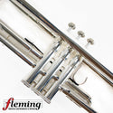 S.E. Shires Q10RS Professional Bb Trumpet - Silver Plate