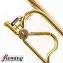 Adams Custom TB1 Professional Tenor Trombone - Two-Tone Rose Brass/Silver (Serial #055)