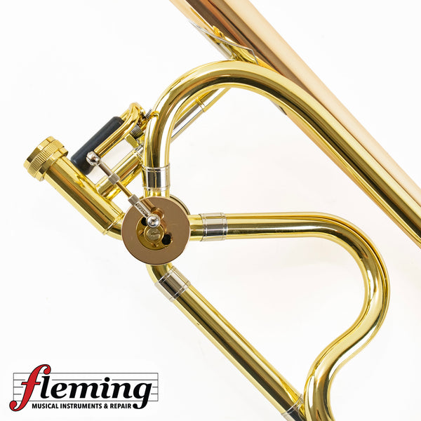 Adams Custom TB1 Professional Tenor Trombone - Two-Tone Rose Brass/Silver (Serial #055)