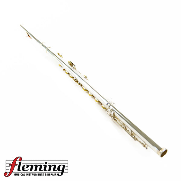 Pre-Owned Brannen-Cooper Custom Professional Flute - Soldered Toneholes &amp; 14k Gold Riser (#5770)