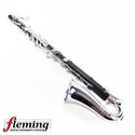 Backun Q Series Professional Bass Clarinet to Low C - Grenadilla / Silver Plate