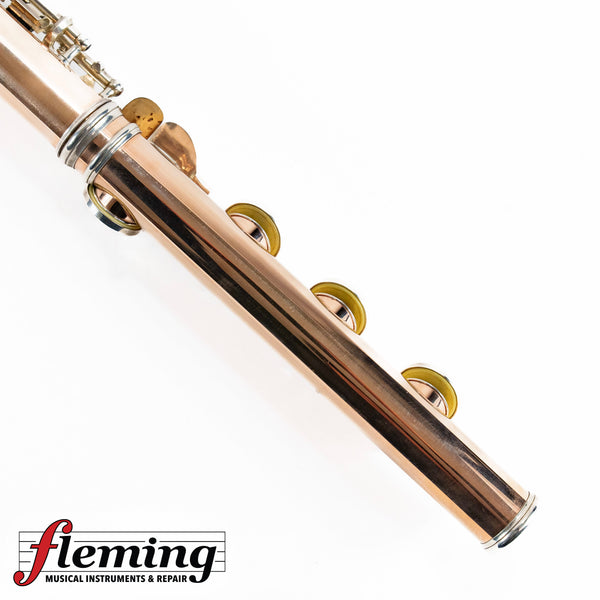 Powell Aurumite Conservatory Flute - Custom Half-Open Keywork (Ex-USAF)