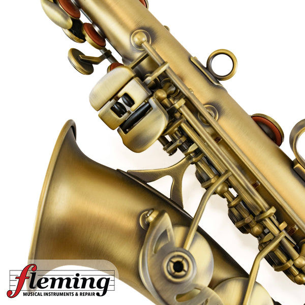P. Mauriat System - 76SCDK Curved Soprano Saxophone (Dark Finish)
