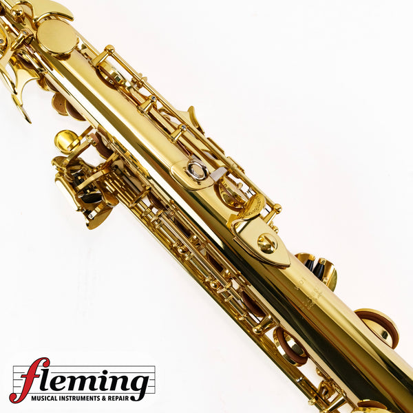 Yanagisawa S-WO1 Professional Soprano Saxophone - Clear Lacquer (Demo Stock)