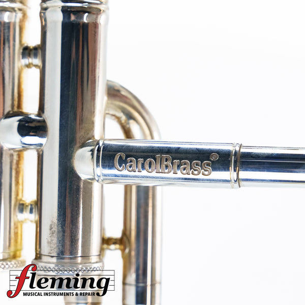 CarolBrass CFL-9990-RS Professional Flugelhorn - Silver Plated