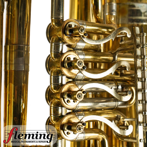 Vintage Meinl Weston W.M. Bell Model CC Tuba - 4 Rotary Valves (Getzen Era)