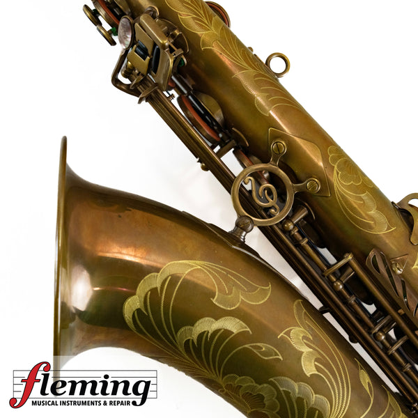 P. Mauriat PMXT-66RUL Professional Tenor Saxophone - Unlacquered Raw Brass