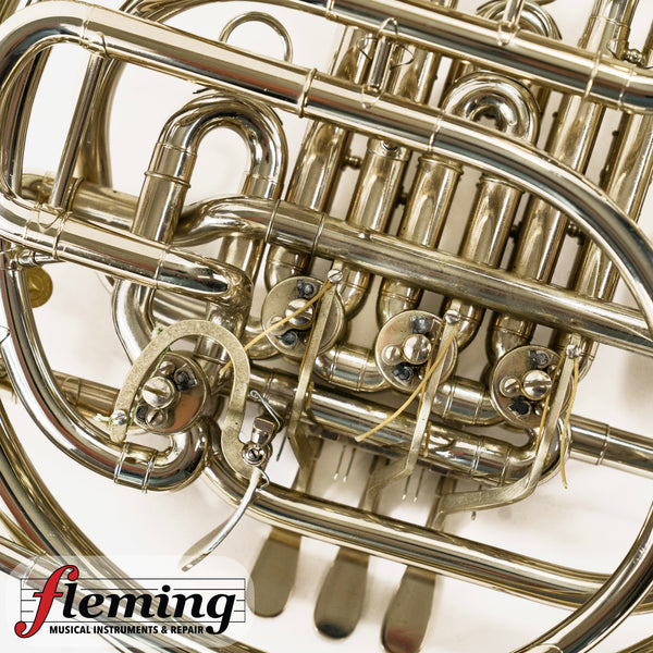 Holton Farkas H179 Professional Double French Horn - Nickel Silver