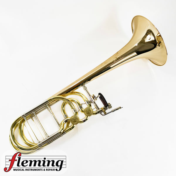 S.E. Shires TBQ36GR Q Series Bass Trombone - Gold Brass Bell