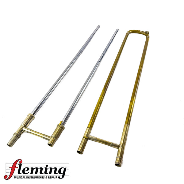 Bach Stradivarius 42B Professional Tenor Trombone - Raw Brass / Heavy Patina