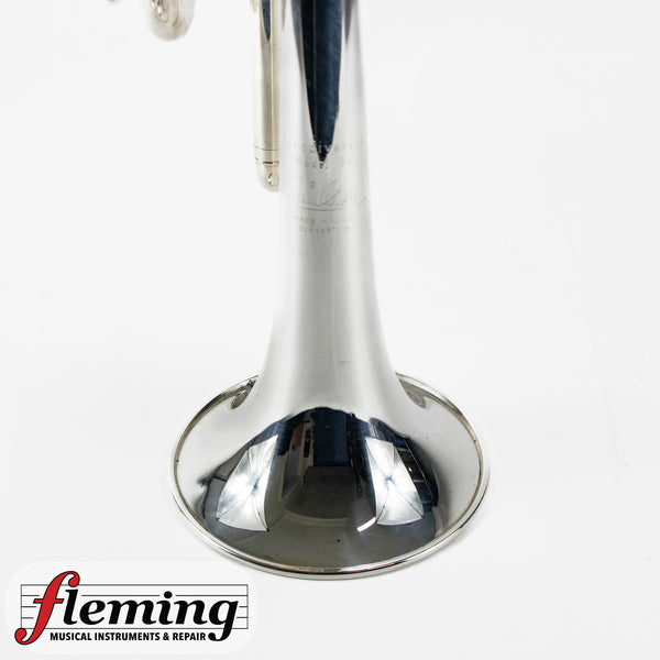 Bach Stradivarius Model 181ML #37 Bell "Long Model" Cornet - Silver Plate