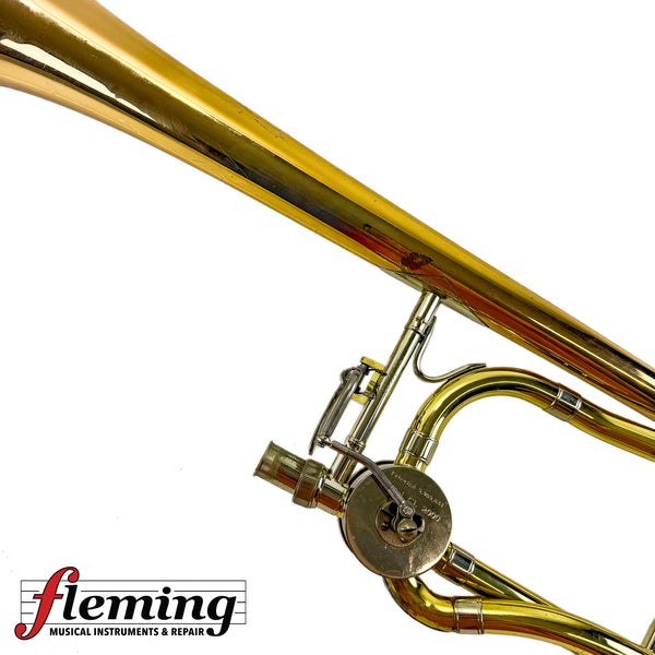 Pre-Owned C.G. Conn 88HCL "Christian Lindberg" Professional Bb/F Tenor Trombone - Rose Brass Bell