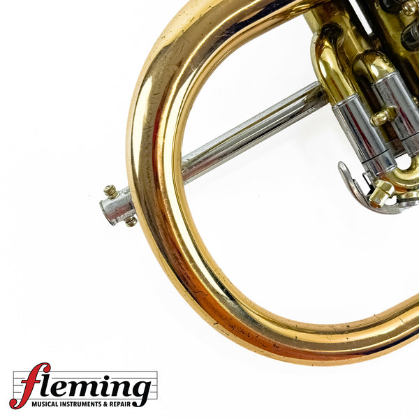 Yamaha YFH-631 Professional Bb Flugelhorn - Rose Brass Bell / Lacquer Finish
