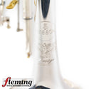 Pre-Owned Besson Prestige Professional Cornet - Silver Plate with Gold Trim (Ex-USAF)