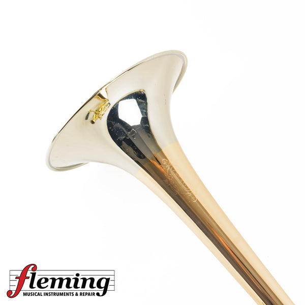 Adams Custom TB1 Professional Tenor Trombone - Two-Tone Rose Brass/Silver (Serial #055)