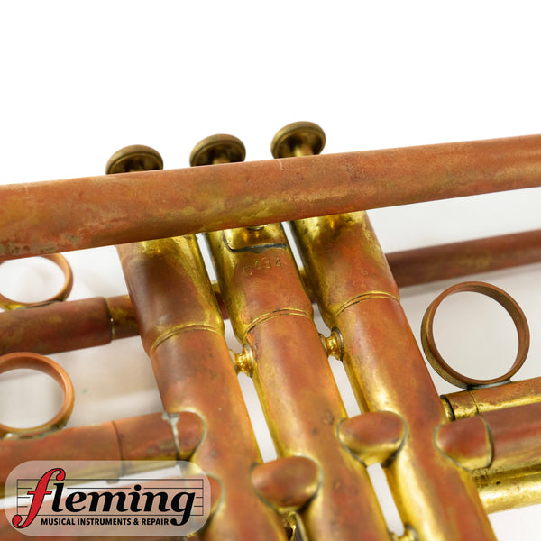 Lawler Custom Bb Trumpet - Raw Brass / Heavy Patina