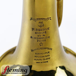 F. Besson Paris "Système Prototype" Flugelhorn - Clear Lacquer