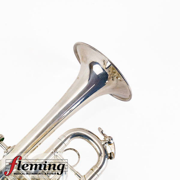 Henri Selmer Paris 4-Valve Piccolo Trumpet - Silver Plated (Maurice André Era)
