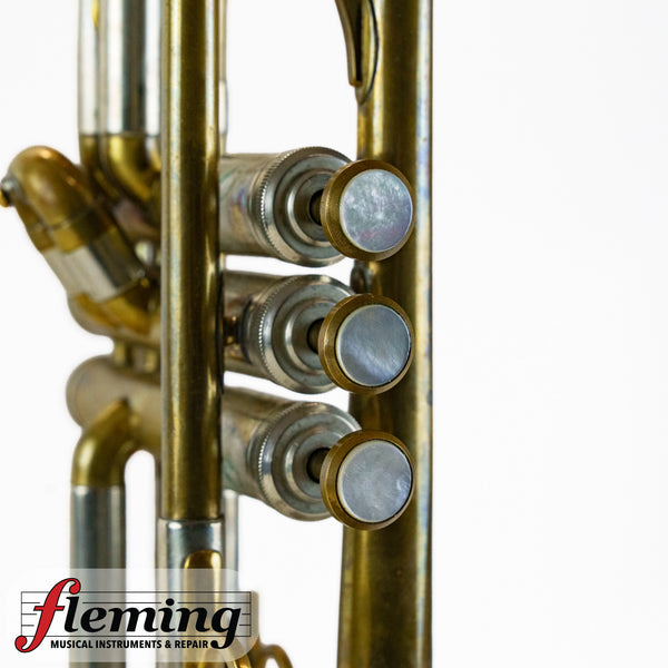 Vintage 1948 "The Martin" Committee Model Professional Bb Trumpet - Lacquer with Nickel Accents