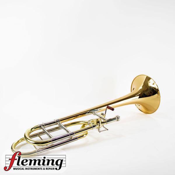 S.E. Shires TBQ30GR Tenor Trombone - Gold Brass Bell & Rotary Valve